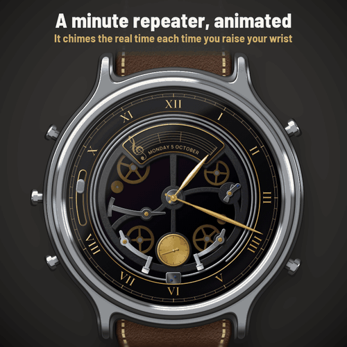Astra Repeater Pro – 动态三问报时表盘 · Screenshot 0