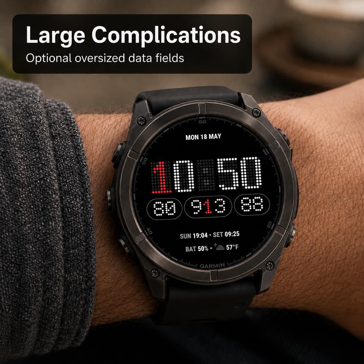 Nothing Style — Minimal Digital Watch Face Trial · Screenshot 3