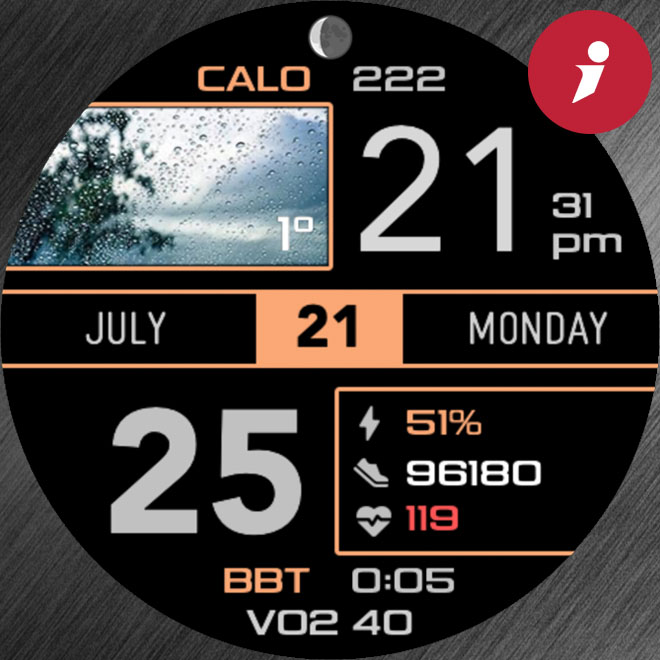iFacer – S010 – Daily Weather in Full Frame · Screenshot 3