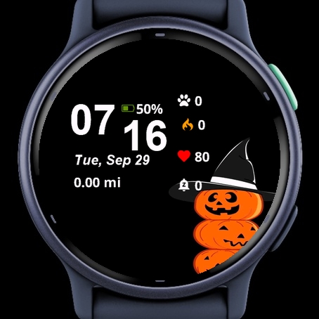 Black Background Three Pumpkins · Screenshot 2