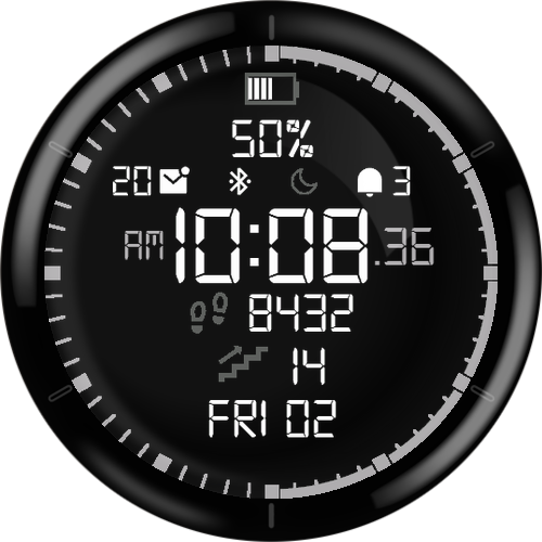 Simple Large Digital No.4 Gen3 · Screenshot 0
