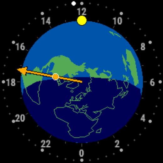 GlobeClock · Screenshot 2