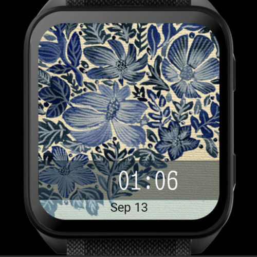 Blue Blossom Elegance – Artistic Floral · Screenshot 0