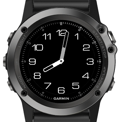 Best analog garmin watch face hot sale