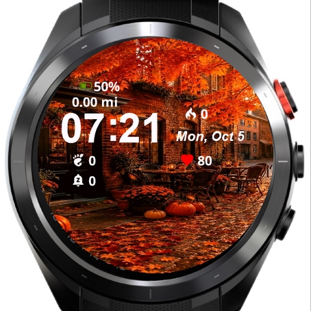 Autumn Scene Cobblestone · Screenshot 2