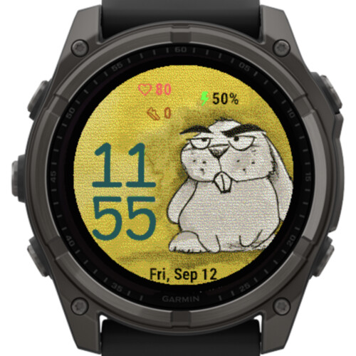Grumpy Bunny – Funny Yellow Background · Screenshot 2