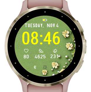 Green flowers · Screenshot 2