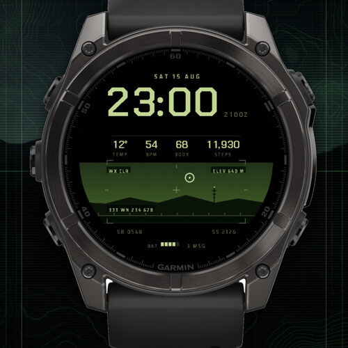 Sentry – 军事战术夜视表盘 · 军用风格 NVG 表面 · Screenshot 1