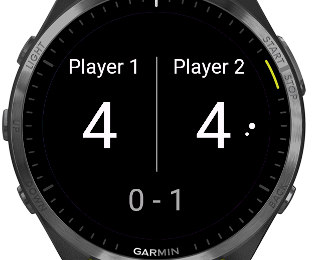 Table tennis Scoreboard · Screenshot 1