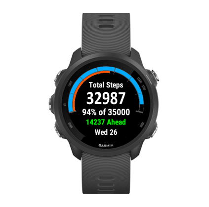 Weekly Step Target Widget Widget 2