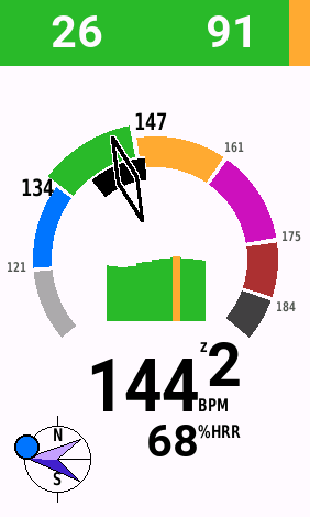 Pulse Zone Monitor · Screenshot 2