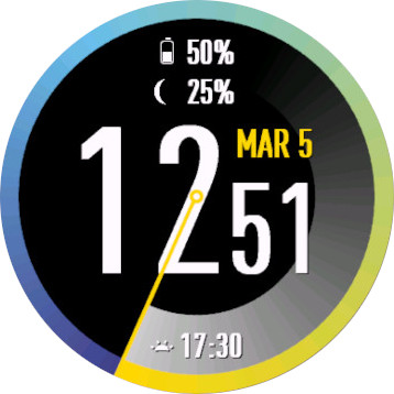 Arkspin Watch Face · Screenshot 1