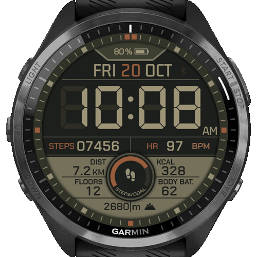 The Green Mil - CUSTOMIZABLE MILITARY TIME · Screenshot 1