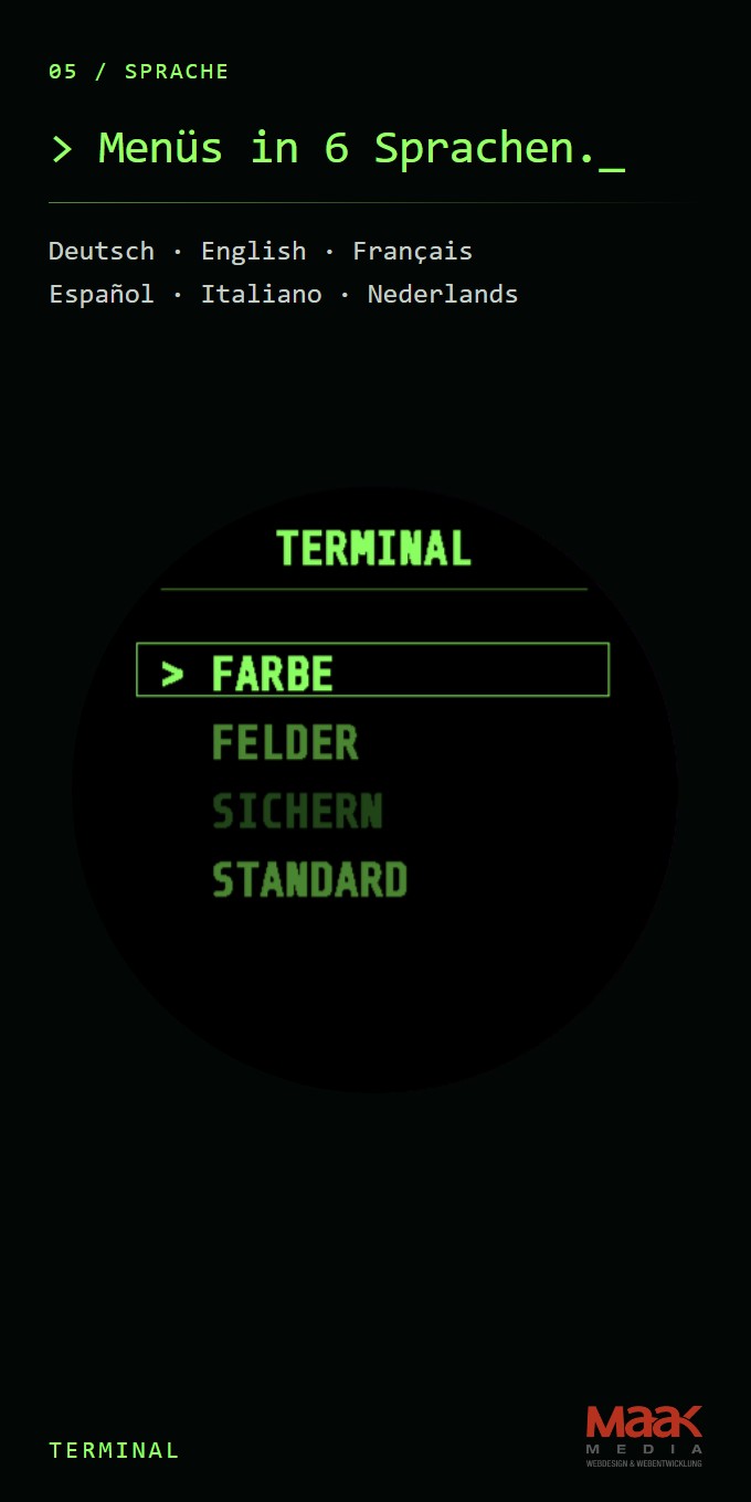 Retro Digital Custom – Terminal · Screenshot 4