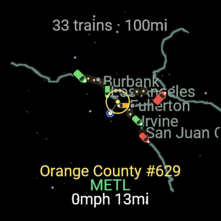 TERRA - Live Train Tracker & Rail Map · Screenshot 0