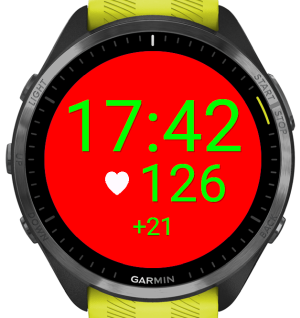 Pacing(Watchface) · Screenshot 1