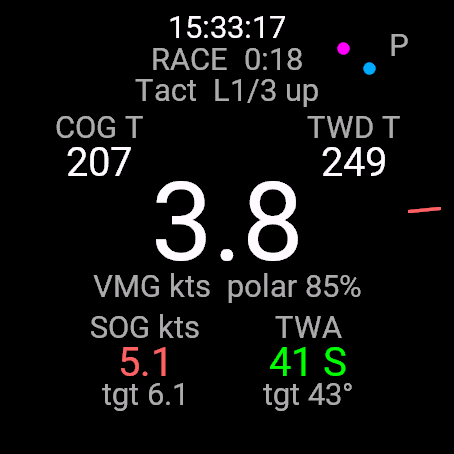 Lift: Sailing Race Timer · Screenshot 1