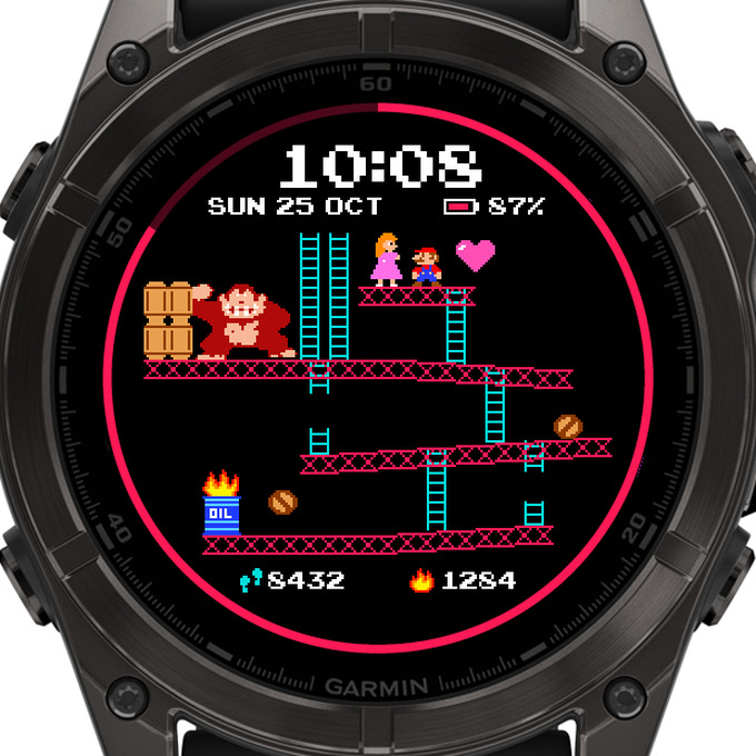 Donkey Kong Classic Nintendo Jumpman Arcade Watch · Snímek obrazovky 4