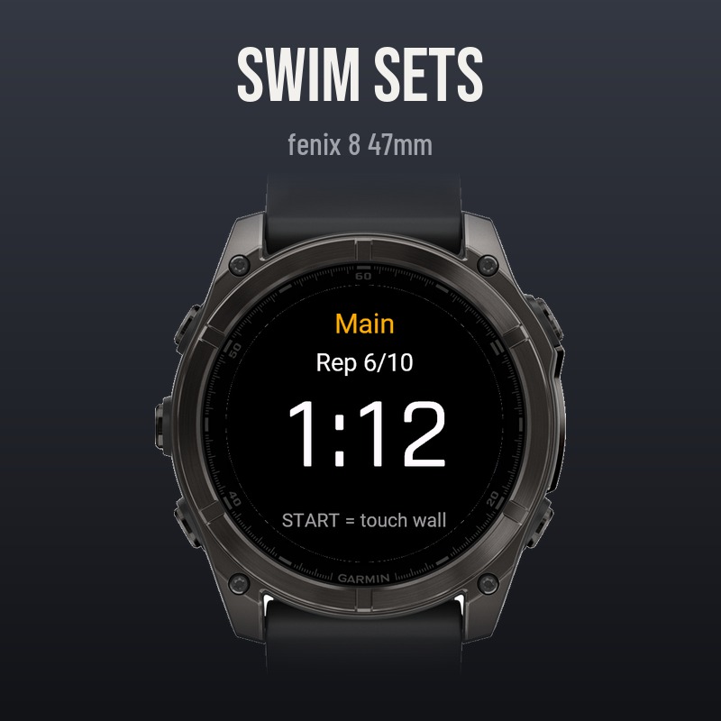 Swim Sets · Screenshot 0