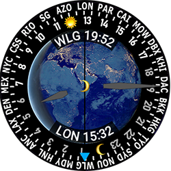 Worldtimer Planets Model 1 · Screenshot 1
