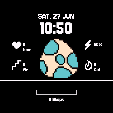 Stego Steps Tamagotchi · Screenshot 4