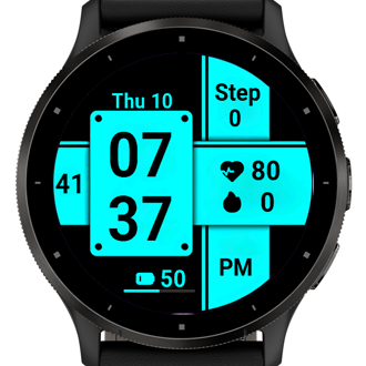 Turquoise Watchface · Screenshot 0