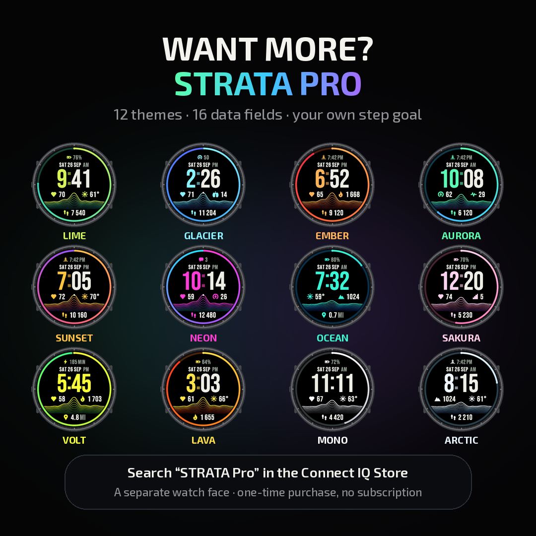 STRATA — Time in Contours · Screenshot 1