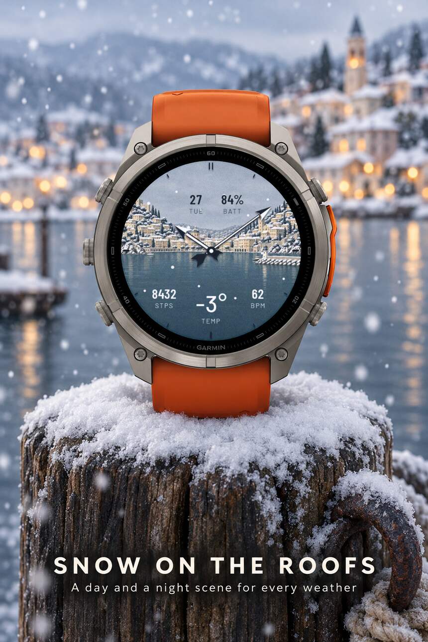 Weather Harbor (Trial) - Analog Weather Watch Face · Zrzut ekranu 3