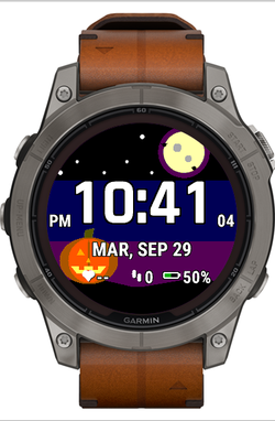 Pumpkin Night - Halloween Watch Face · Screenshot 1