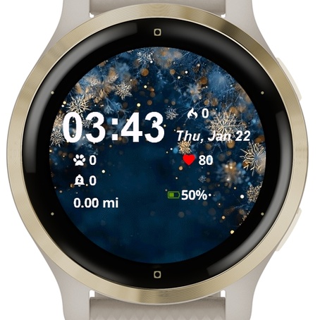 Blue Gold Christmas 4