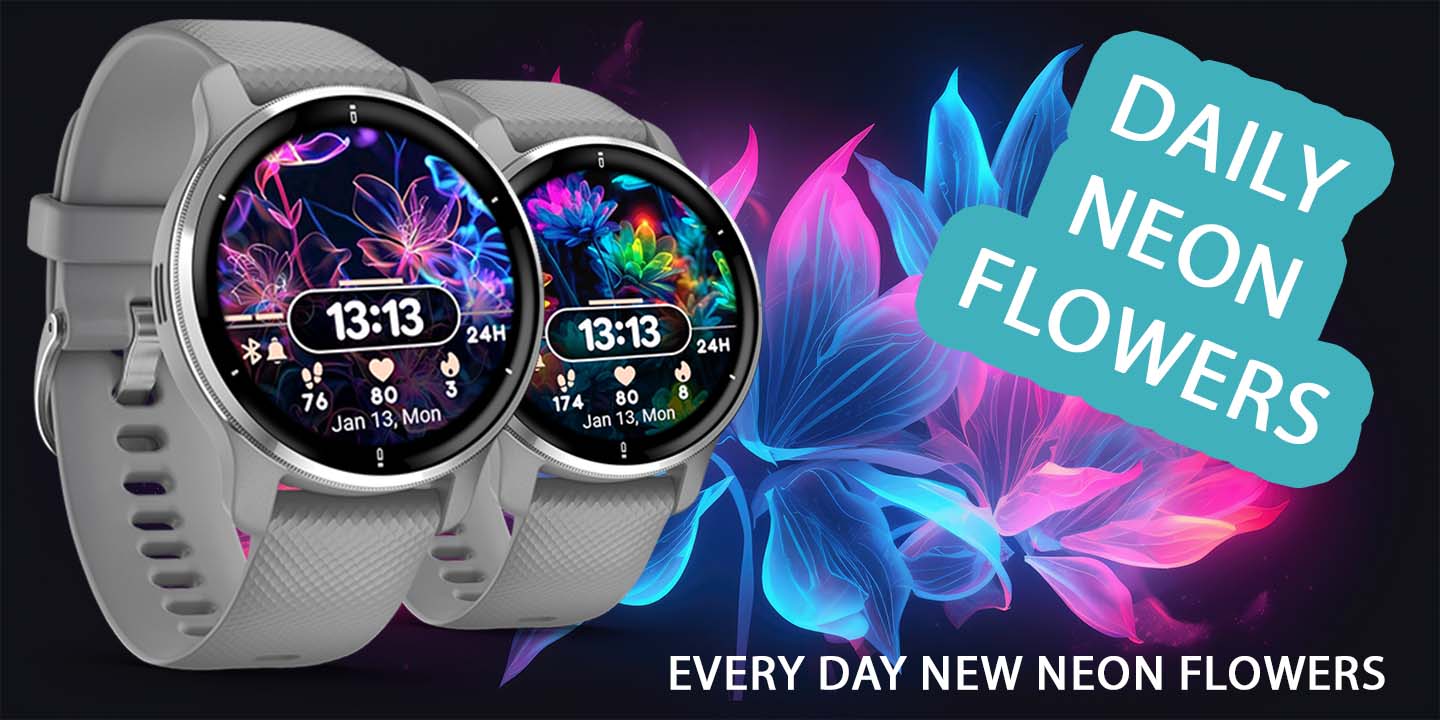Daily Neon Flowers · Screenshot 2