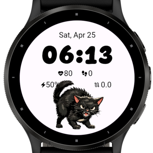Playful Black Cat 2