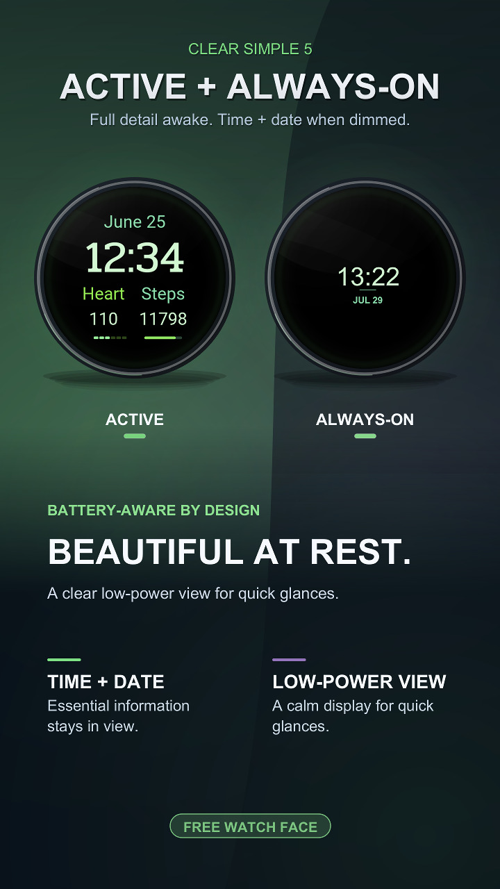 Clear Simple 5 · Screenshot 1