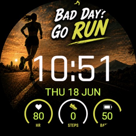 Bad Day? Go Run. · Screenshot 0