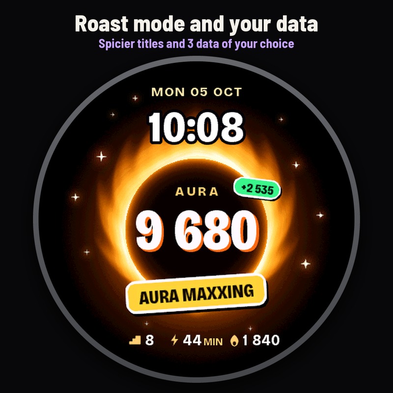 Astra Vibe Check Pro – 动态光环积分表盘 · Screenshot 3