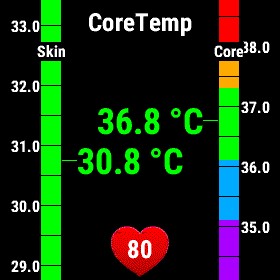 CoreTemp: Patented Body Temperature Measurement · Screenshot 0