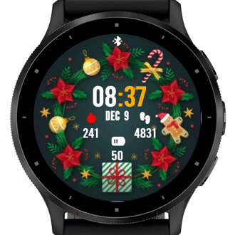 Poinsettia Wreath · Screenshot 0