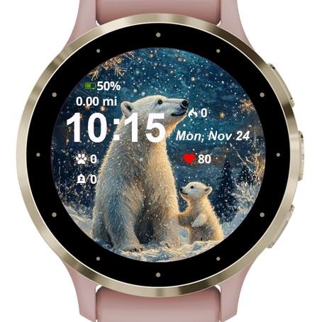 Painting Two Polar Bears Sitting · Screenshot 0