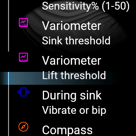 Variometer · Screenshot 2