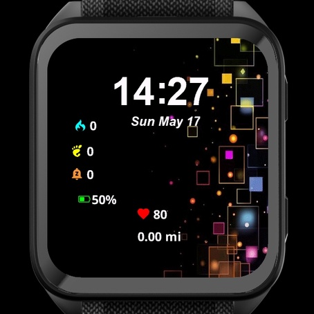 Colorful Squares · Screenshot 2