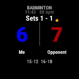 Badminton Scorer · Screenshot 0
