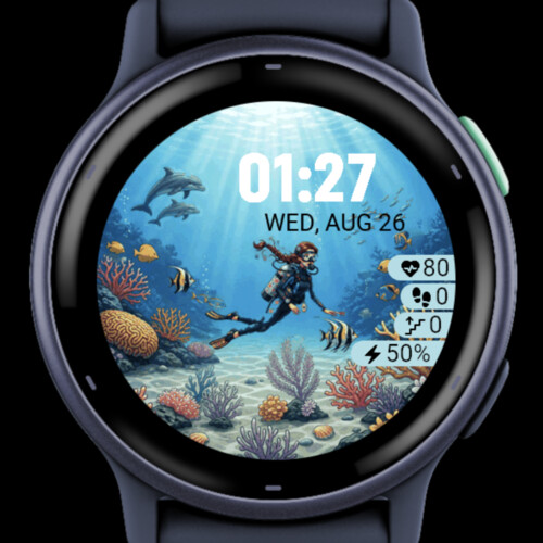 Coral Reef Diver Animated · Screenshot 0