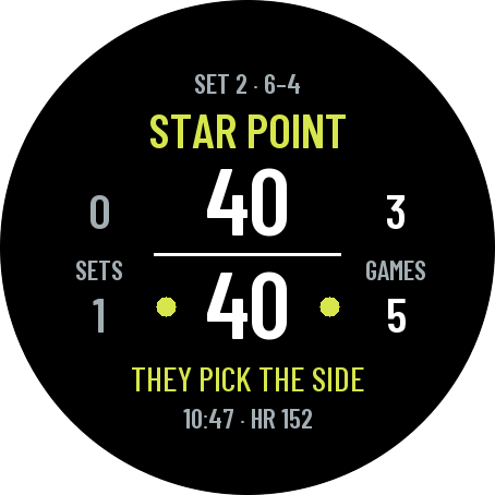 Padel Scorer · Schermafbeelding 1