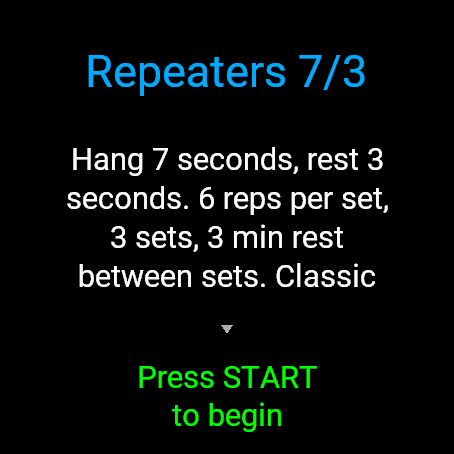 Hangboard - Climbing training · Screenshot 1