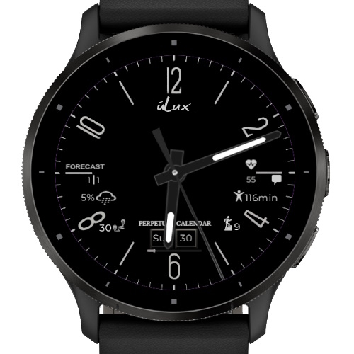 NEW AMOLED Black Modern Luxury Elegant Sleek Crisp · Screenshot 2