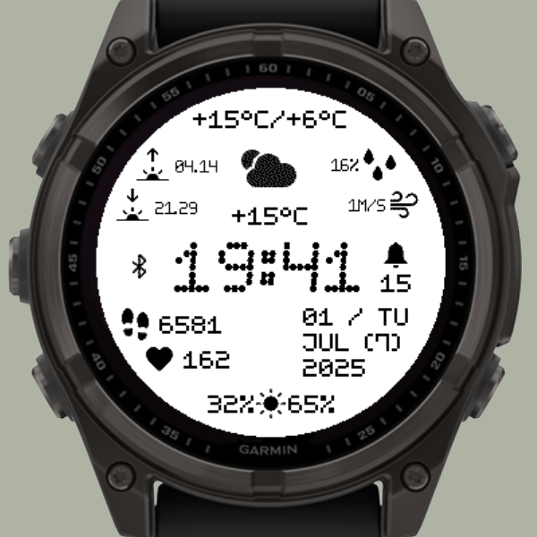 ProunDigitalWatchface2 · Screenshot 3