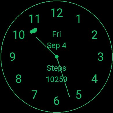 Forever Walking Analog Watch · Screenshot 3