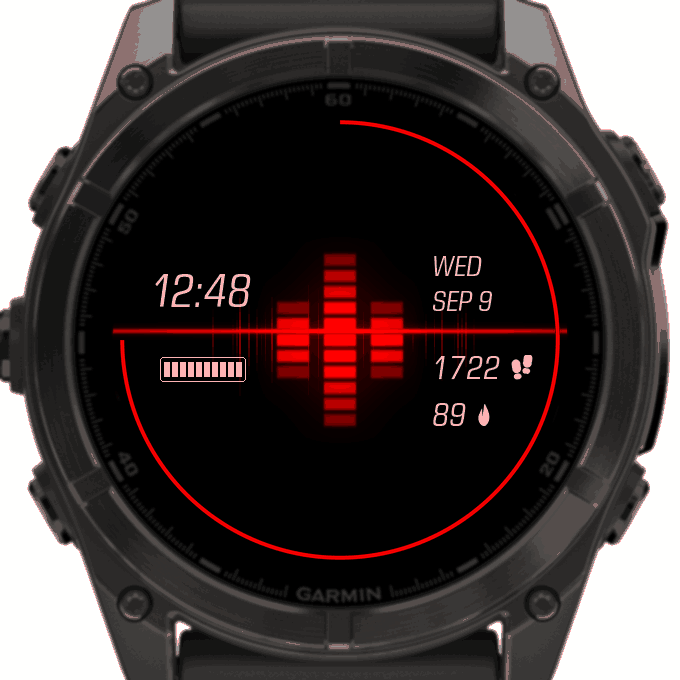 Knight Rider KITT 3000 Modern Digital Watch Face · Screenshot 0