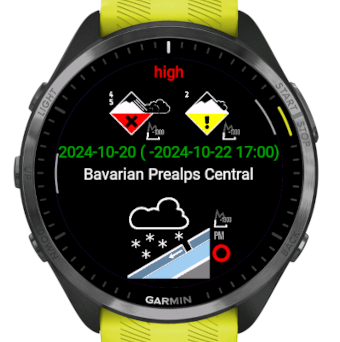 tAvalanche AT-DE - avalanche bulletins for AT, DE · Screenshot 0