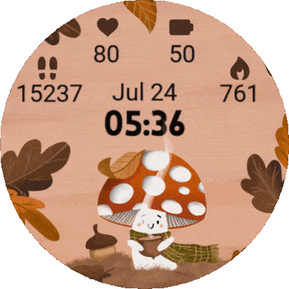 Autumn Mushroom Animated · Screenshot 0